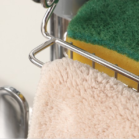 Single layer and double-layer multifunctional faucet storage rack
